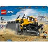Image de LEGO City Le Bulldozer Jaune, Jouet de Chantier de Construction60466 LEGO