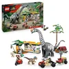 Image de LEGO Jurassic World La Poursuite du Vélociraptor et du Titanosaure - Jouet Dinosaure - Voiture 4x4 & Moto - 3 Minifigurines - Cadeau Original pour Garçon ou Fille dès 7 Ans 76973