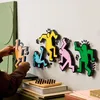 Image de LEGO® 31216 Art Keith Haring Les Figures Dansantes Décoration d’Intérieur et Set de Construction pour Adultes