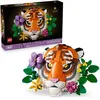 Image de LEGO Art 31217 La Collection Faune   Le Tigre - Set Adulte - Décoration Murale Avec Fleurs