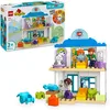 Image de LEGO Duplo Première Visite chez Le Médecin - Jouet Éducatif pour Fille ou Garçon dès 2 Ans - Jeu de Construction Montessori avec 4 Figurines, Accessoires & Roue des Émotions - Idée Cadeau 10449