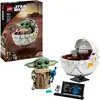 Image de Star Wars - Grogu avec un landau roulant, Jouets de construction