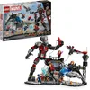 Image de LEGO Marvel Le Combat de Captain America : Civil War - Jeu de Construction avec 8 Minifigurines de Super-Héros Avengers dont Iron Man - Avion à Construire - Idée de Cadeau pour Garçon dès 10 ans 76314