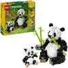 Image de Creator 3-in-1 - Faune et flore: famille panda, Jouets de construction
