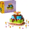 Image de Gâteau d''anniversaire, Jouets de construction