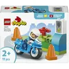 Image de LEGO DUPLO Ma Ville 10471 La Moto de Police Bleue - Jouet pour Garçon ou Fille dès 2 ans