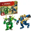 Image de LEGO Ninjago 71853 Le combat du robot Dragon de Jay