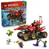 Image de LEGO NINJAGO 71869 Le Bounty Terrestre - Jouet Ninja 3-en-1 dès 9 ans pour Garçon ou Fille