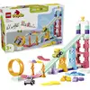 Image de DUPLO Town Tremplins créatifs avec petites voitures Set 3-en-1, Jouets de construction