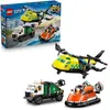 Image de LEGO City 3-en-1 60505 Avion Camion d’Assistance et Aéroglisseur Modulable - Jouet 7 ans