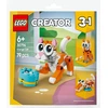 Image de Creator 3-en-1 Chat orange, Jouets de construction