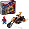 Image de Marvel Super Heroes Spider-Man vs. Ghost Rider sur sa moto, Jouets de construction