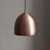 Image de FRITZ HANSEN Suspence P1 suspension cuivre Ø 24cm
