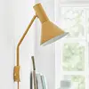 Image de Applique murale FRANDSEN Lyss, marron clair, fiche, 42 cm, E27