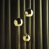 Image de Suspension FRANDSEN « Ball » en laiton, Ø 18 cm