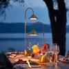 Image de Lampe à poser LED rechargeable FRANDSEN Grasp, couleur laiton, hauteur 47 cm