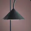 Image de Lampadaire LED rechargeable FRANDSEN Grasp, pétrole, 72 cm, métal