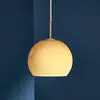 Image de FRANDSEN suspension Ball, ambre, Ø 18 cm, verre
