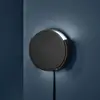Image de FRANDSEN applique murale Rotate, noir, Ø 15 cm, métal