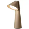 Image de Lampe à poser LED rechargeable FRANDSEN Ami, gris-beige, 32 cm, à intensité