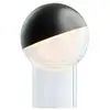 Image de Lampe à poser LED rechargeable FRANDSEN Pila, noire, 20 cm, à intensité variable