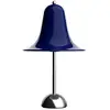 Image de Lampe à poser Verpan Pantop, bleu nuit, hauteur 23 cm, métal