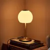 Image de Lampe à poser FRANDSEN Ball Glass, gris sable, verre, 37 cm, E14