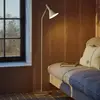 Image de Lampe sur pied FRANDSEN Lyss, beige, métal, hauteur 150 cm, E27