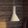 Image de Suspension FRANDSEN Lyss, beige, métal, Ø 18 cm, E27