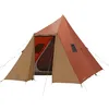 Image de Nordisk Thrymheim 5 PU Tente, rouge/beige