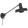 Image de GRUPA Arigato applique murale à 1 lampe 32cm noir