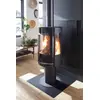 Image de Poêle à bois en acier Aduro 9.3 LUX noir 6kW 140m²