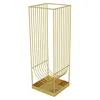 Image de AYTM CURVA Umbrella Stand Gold,L18,4xW18,4xH56 cm