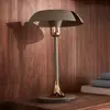 Image de Lampe à poser AYTM Cycnus, taupe, fer, hauteur 48 cm, E27