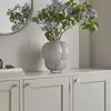 Image de AYTM Vase Uva, Ø 32 cm, gris tourterelle, verre, soufflé à la bouche