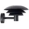 Image de Dyberg Larsen applique d'extérieur DL20 noir Ø 20cm