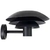 Image de Dyberg Larsen applique d'extérieur DL25 noir Ø 25cm