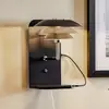 Image de Dyberg Larsen DL20 USB Shelf applique, noire