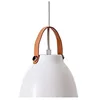 Image de Dyberglarsen Copenhagen Dome Suspension Plafonnier Blanc Brillant 19.5cm