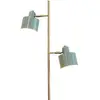 Image de Lampadaire Ocean de Dyberg Larsen, olive, hauteur 160 cm, à 2 lampes.