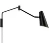 Image de Applique murale Dyberg Larsen Noa avec articulation, noir