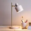 Image de Lampe de table Dyberg Larsen Ocean, beige, hauteur 43 cm, métal