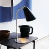 Image de Dyberg Larsen Lampe de table Oswald, noir/acier, hauteur 40 cm