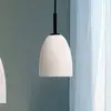 Image de Dyberg Larsen Jazz suspension opale/noire 12 cm
