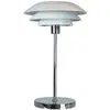 Image de Dyberg Larsen DL31 lampe à poser métal blanc
