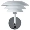 Image de Dyberg Larsen DL20 applique métal 20 cm blanche