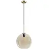 Image de Dyberg Larsen Loop suspension 30 cm ambre/laiton