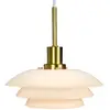 Image de Dyberg Larsen DL20 suspension, verre, laiton