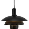Image de Dyberg Larsen Suspension Morph, noir, Ø 21 cm, métal