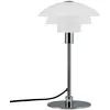 Image de lampe de table Dyberg Larsen Morph, opale, hauteur 35 cm, verre